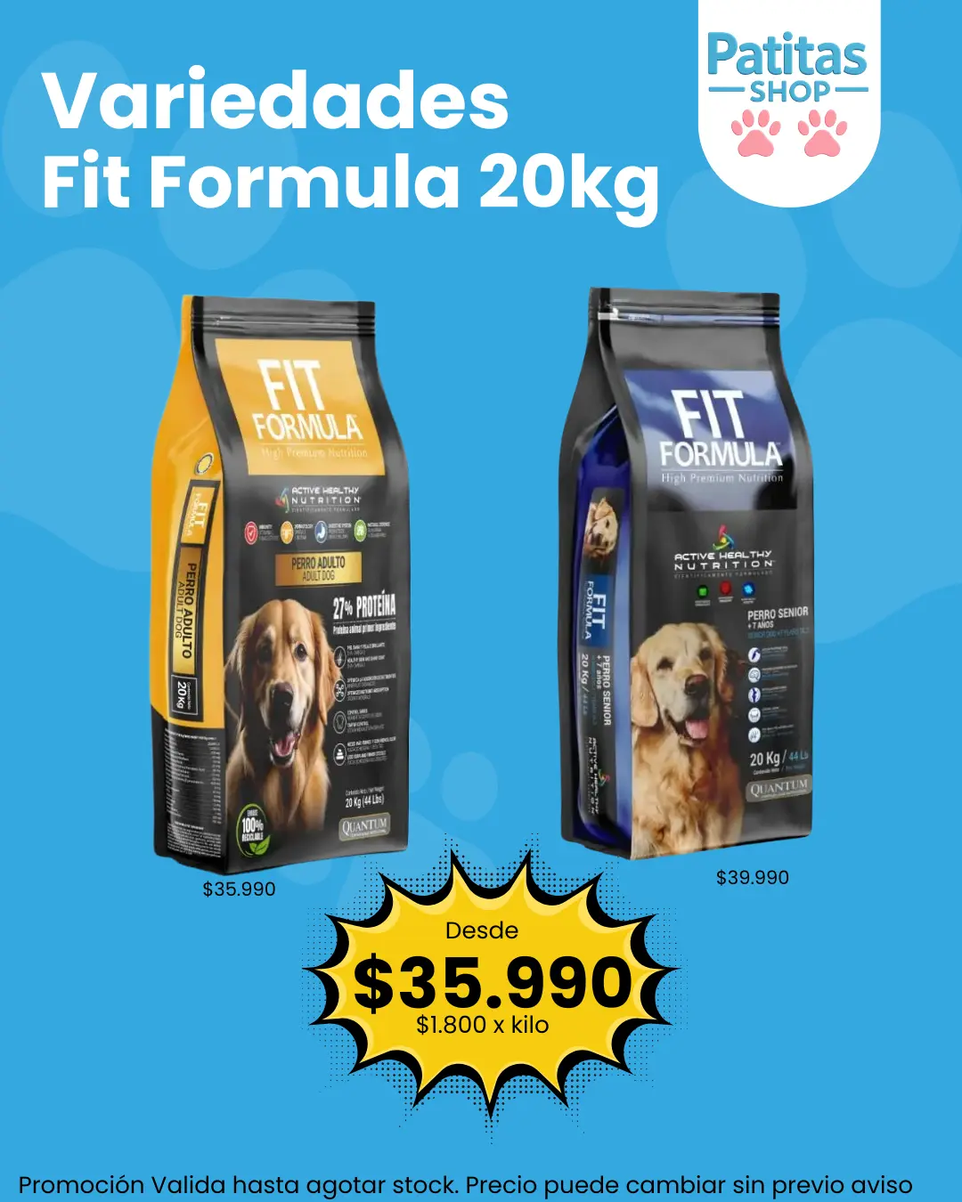 Precios promocionales fit formula