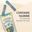 Meowee! Savory Spoonables with Real Tuna, Chicken & Duck Cat Treats, 0.25 Oz., Count of 4