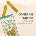 Meowee! Savory Spoonables with Real Chicken, Salmon & Duck Cat Treats, 0.48 Oz., Count of 4
