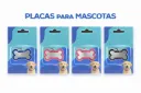 Placas para mascotas coloridas y brillantes.webp