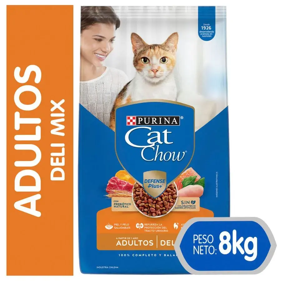 Cat Chow Alimento Para Gatos Adultos Delimix 8kg.webp