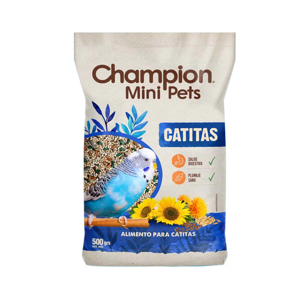 CHAMPION MINI PETS CATITAS 500GR