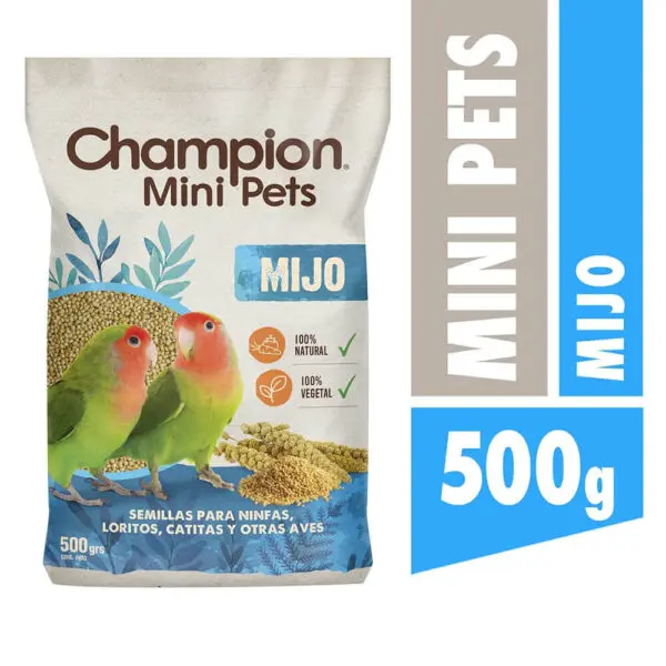 CHAMPION MINI PETS MIJO 500GR