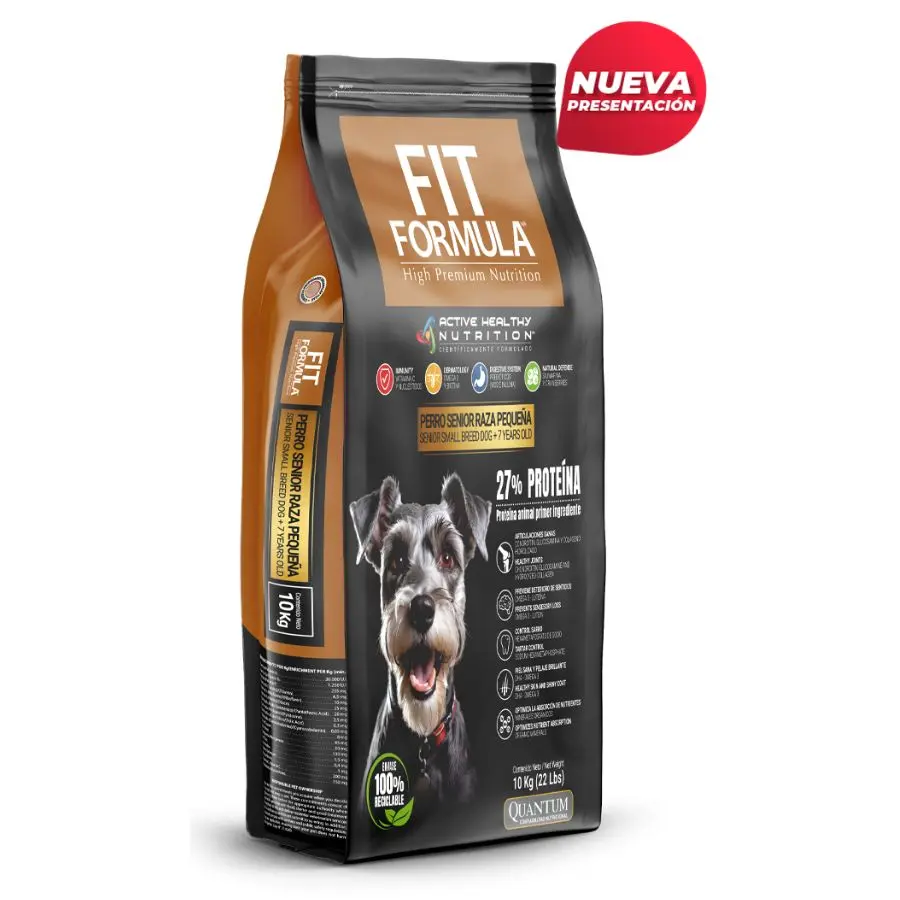 FIT FORMULA SENIOR RAZAS PEQUEÑAS 10 KG
