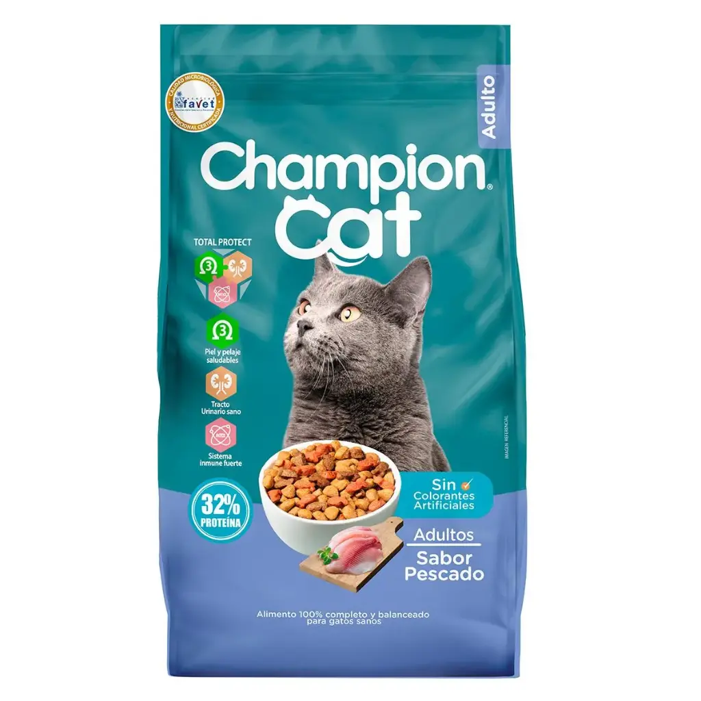 CHAMPION CAT PESCADO 20 KG ADULTO