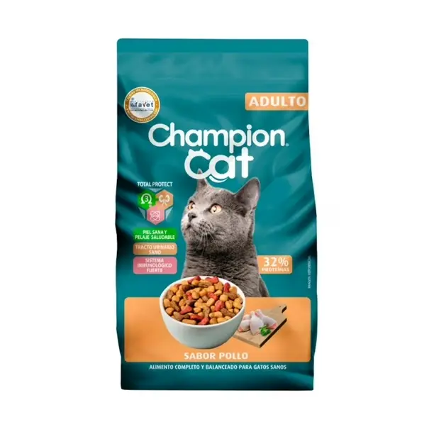 CHAMPION CAT POLLO 20 KG ADULTO
