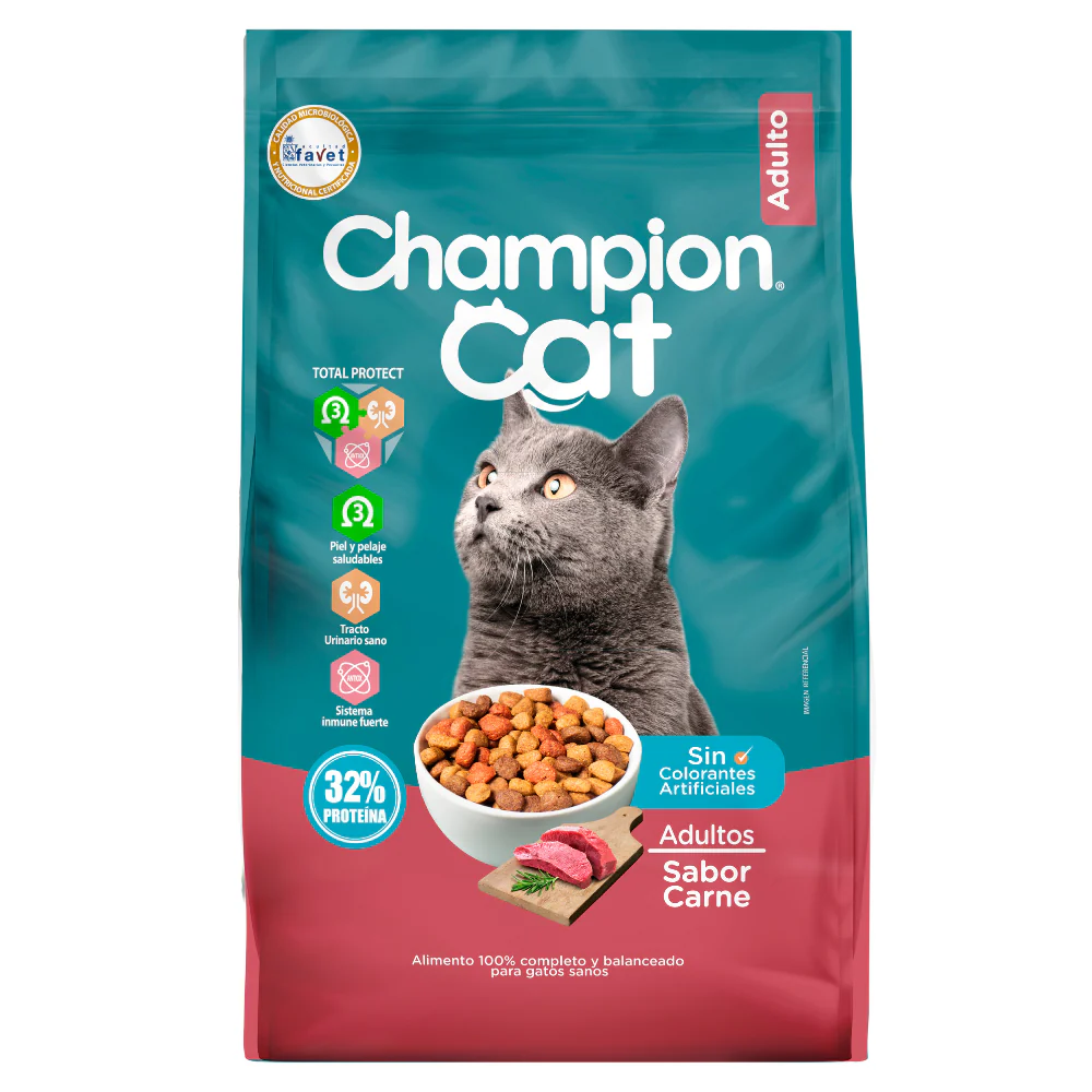 CHAMPION CAT CARNE ADULTO 20KG 