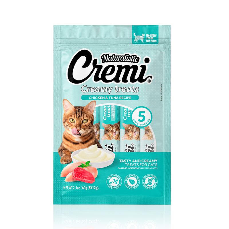 [7804457002548] Naturalistic cremi pollo & atún 60 GR 