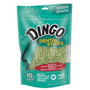 [DN99180LAR] Dingo Premium Dental Sticks 10 unidades.  90g