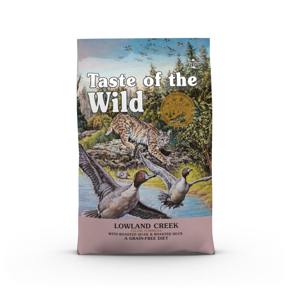 Taste of the Wild Grain Free Lowland Creek Feline All Life Stages comida gatos (6.6kg)