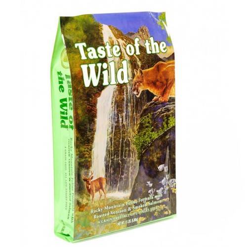 Taste of the Wild Rocky Mountain Grain Free para gatos Venison and Salmon 6.6Kg