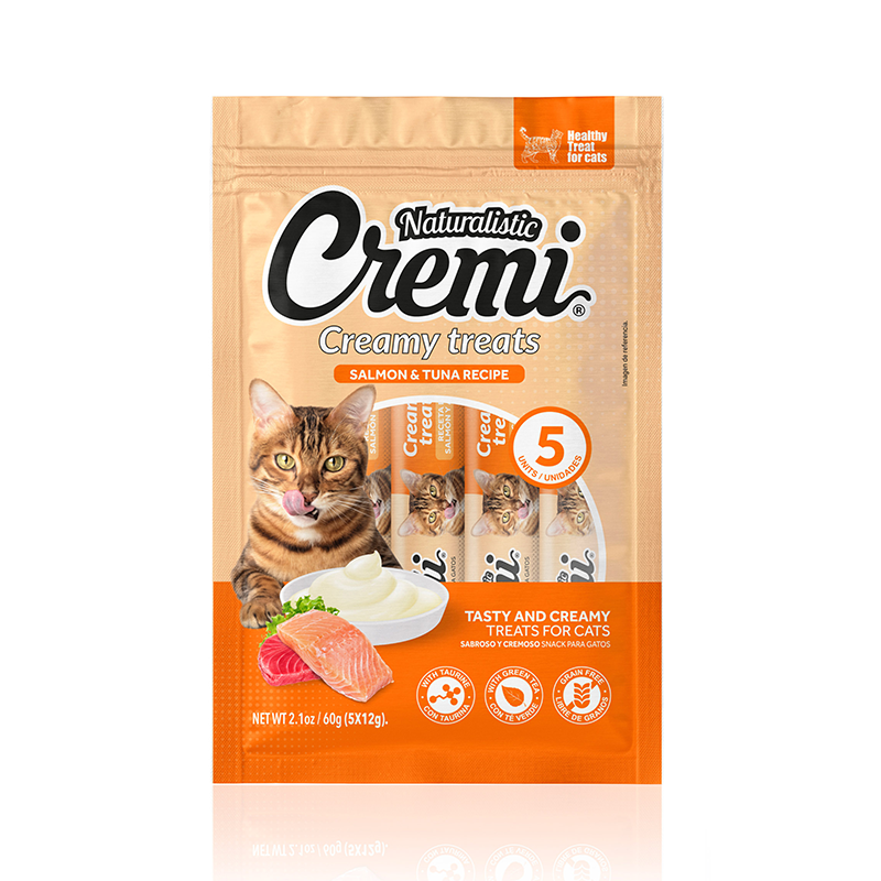 Naturalistic Cremi Salmon & Atún 60gr 
