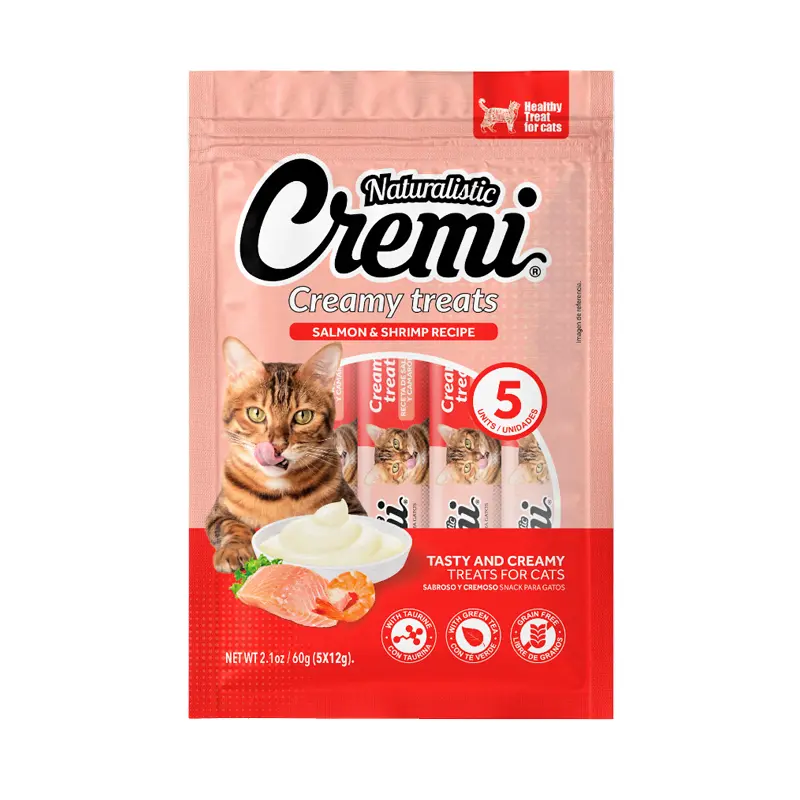 Naturalistic Cremi Salmon & Camaron 60gr