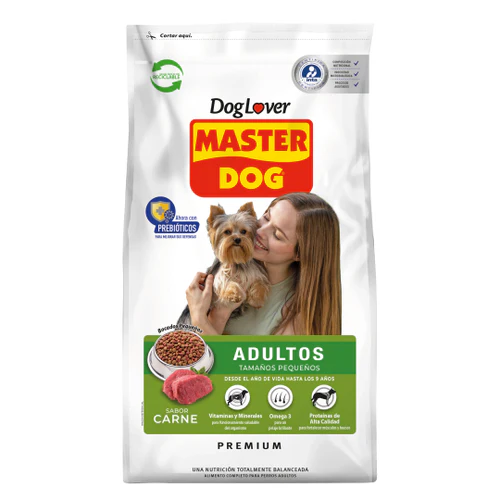 [7801920001695] MASTER DOG ADULTO CARNE RAZA PEQUEÑAS 18KG