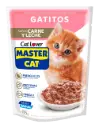 MASTER CAT SOBRE GATITOS SABOR CARNE Y LECHE 85GR