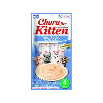 Churu gatitos pure de atun gatos 4 sobre 14g c/u. total 56g