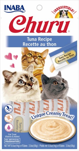 Churu Cremoso Atun Para Gatos 4 sobres de 14g c/u - 56 G