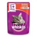 Comida húmeda Whiskas para gatos sabor carne- 85 g