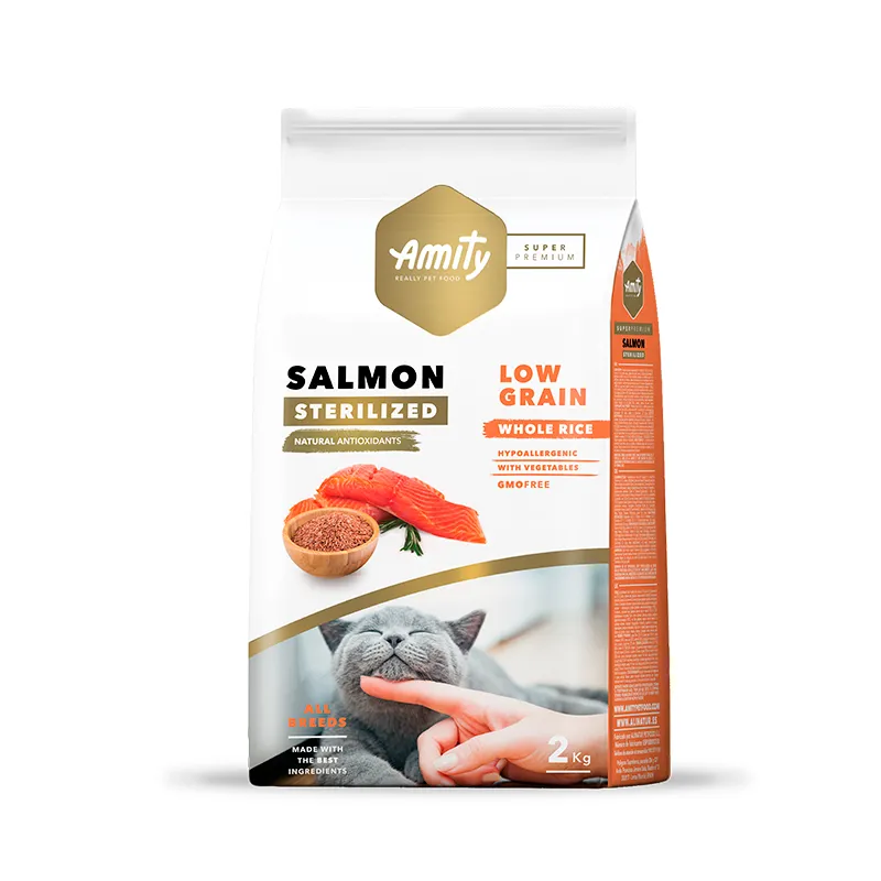 [4GA020040] AMITY CAT SALMON ADULTO ESTERILIZADO 2KG