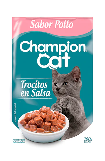 SACHET CHAMPION CAT SOBRE GATITOS 100GR