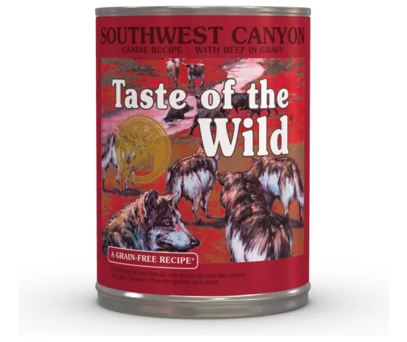 Lata Taste of the Wild Jabali - Southwest Canyon Canine perros - 390g