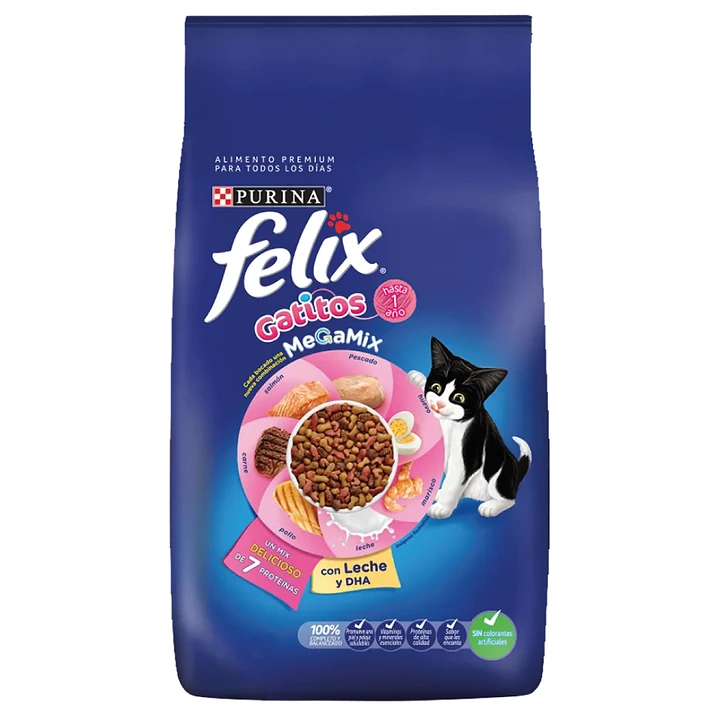 [12565775] FELIX MEGAMIX GATITOS 8 KG.