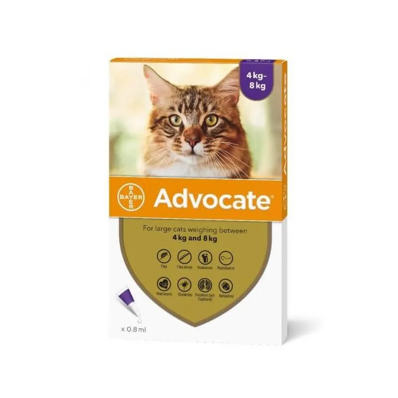 ADVOCATE GATO 4-8KG 