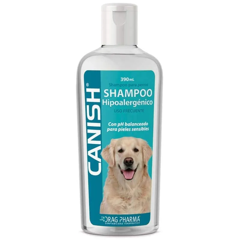 CANISH SHAMPOO PERROS HIPOALARGENICO 390ML 