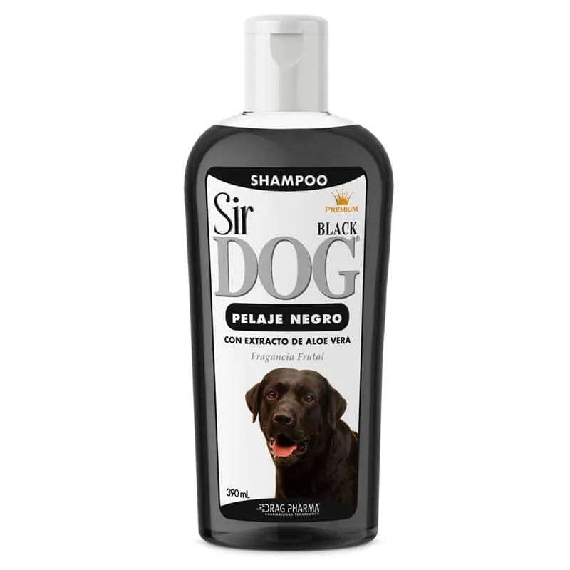 SIR DOG BLACK SHAMPOO PERROS CON PELAJE NEGRO POR 390