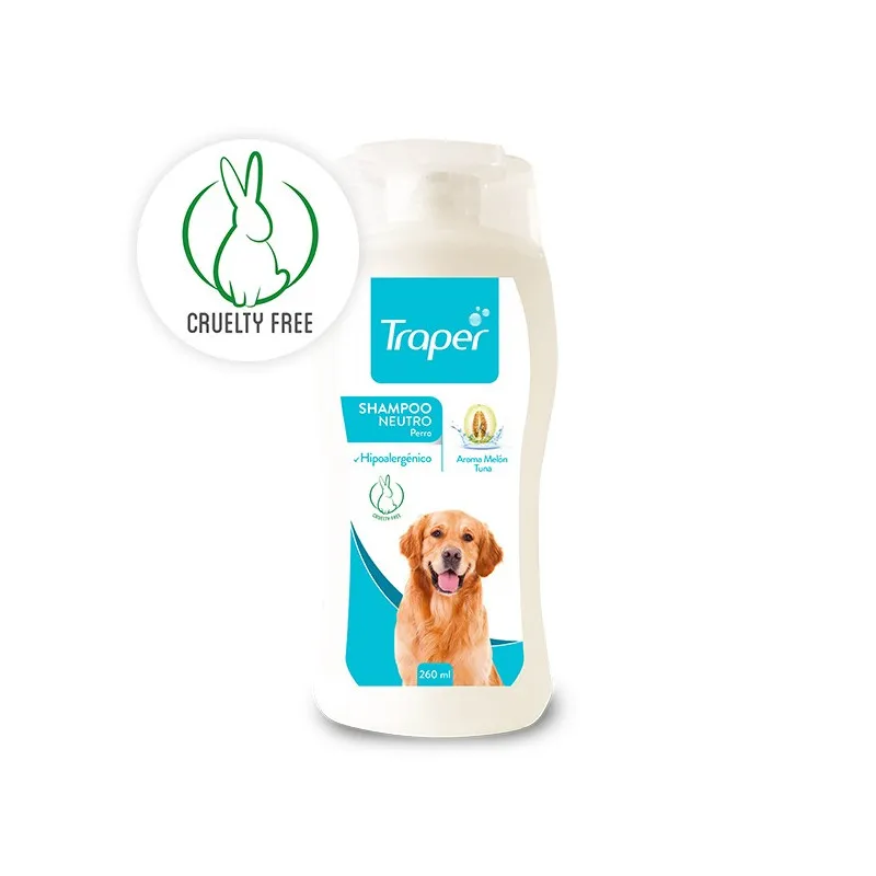 TRAPER SHAMPOO NEUTRO 260 ml - PERROS