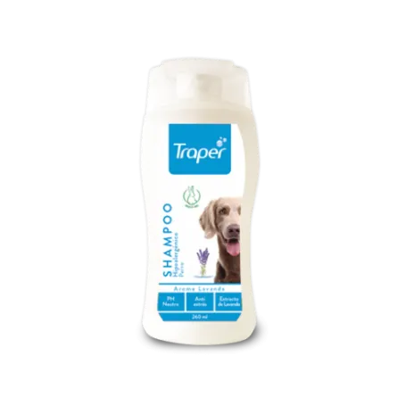 TRAPER SHAMPOO NEUTRO AROMA LAVANDA 260 ml - PERROS
