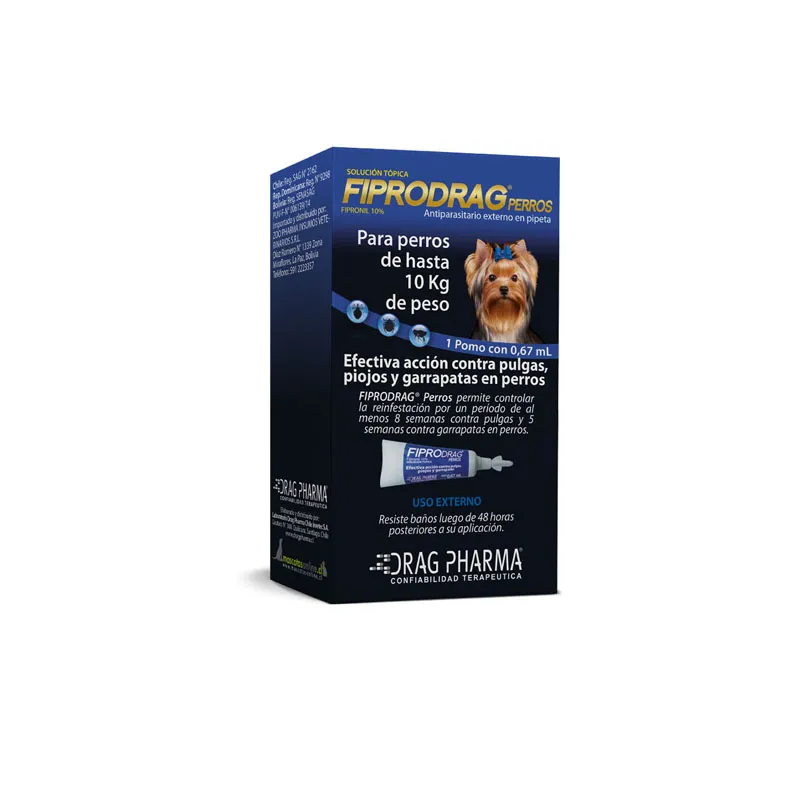 [1009197] Fiprodrag Pipeta perros hasta 10Kg 