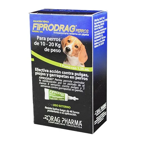 Fiprodrag Pipeta Perro 10-20 kilos