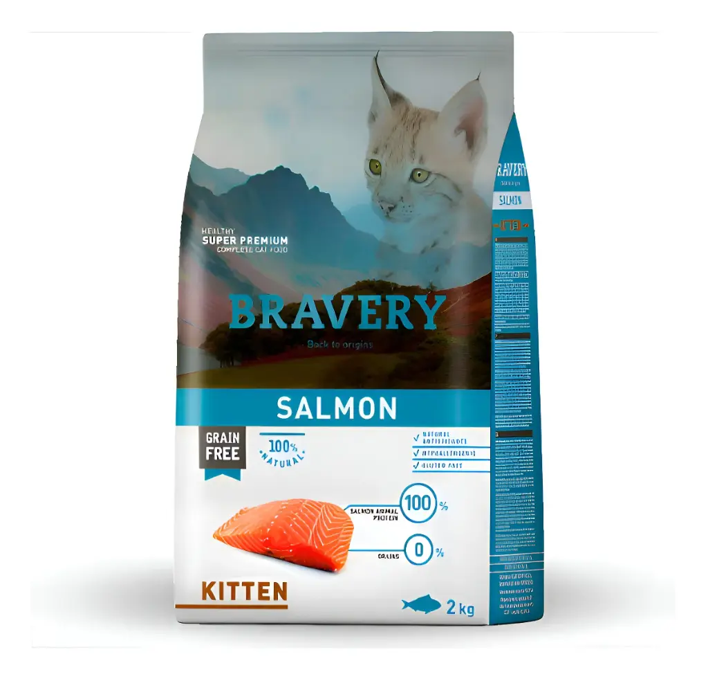 Bravery Kitten Salmon Grain Free