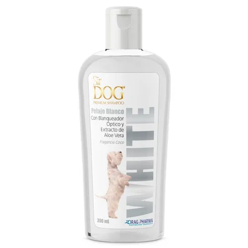 Sir Dog White Shampoo aroma coco 390ml - PERROS