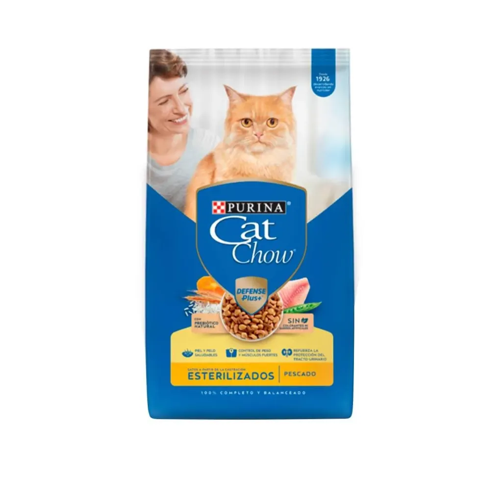 [12442303] Cat Chow Esterilizados Defense Plus 8 kg 