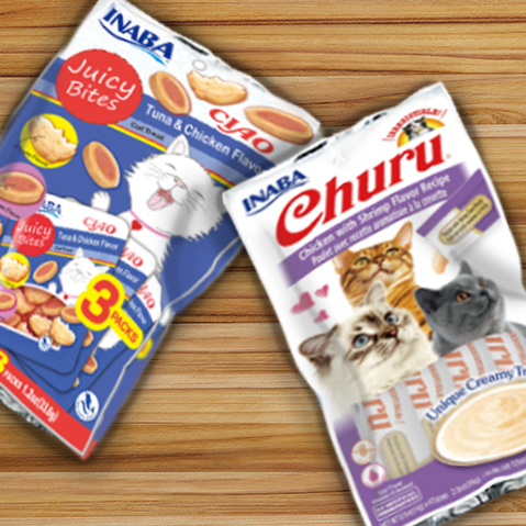 Churú pollo y camarón - gatos