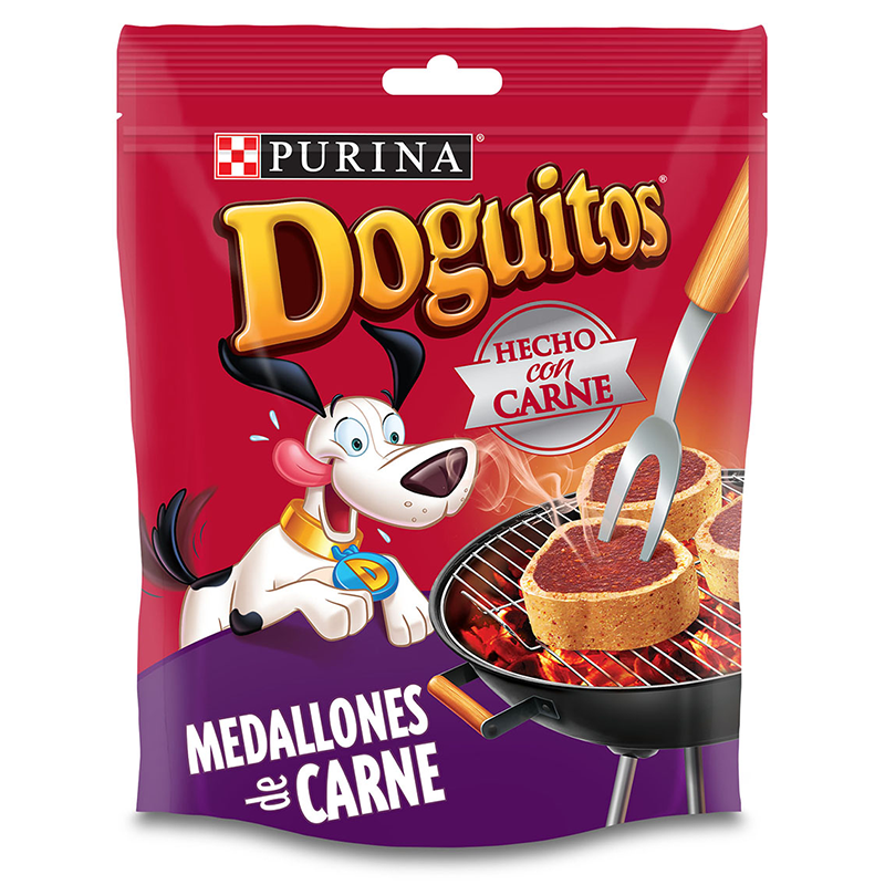 Doguitos Snack perro Medallones de Carne 65g 