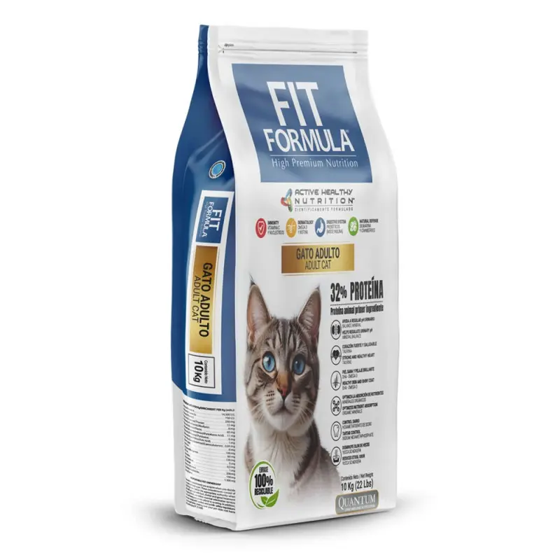 Fit Formula Gato  Adulto X 10 Kg
