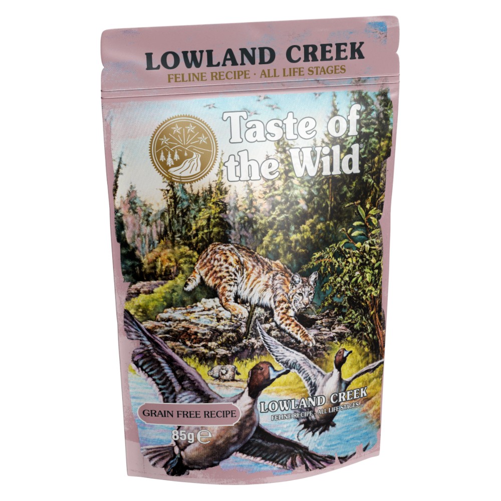 [074198615759] Sobre Taste of the Wild Lowland Creek - para gatos 85gms.