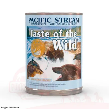 Lata Taste of the Wild Pacific Stream perros - Salmon  390G