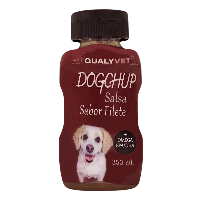 Salsa perros sabor filete Dogchup 350ml
