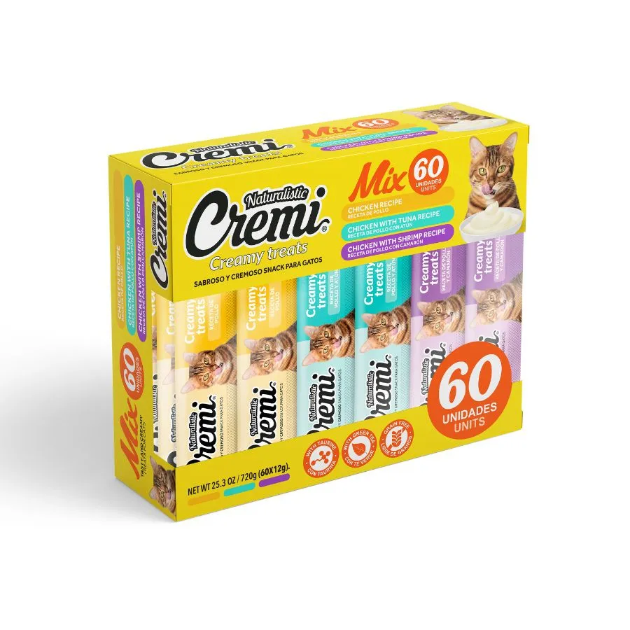 [C2593] Naturalistic cremi caja mix de pollo 60 sobres