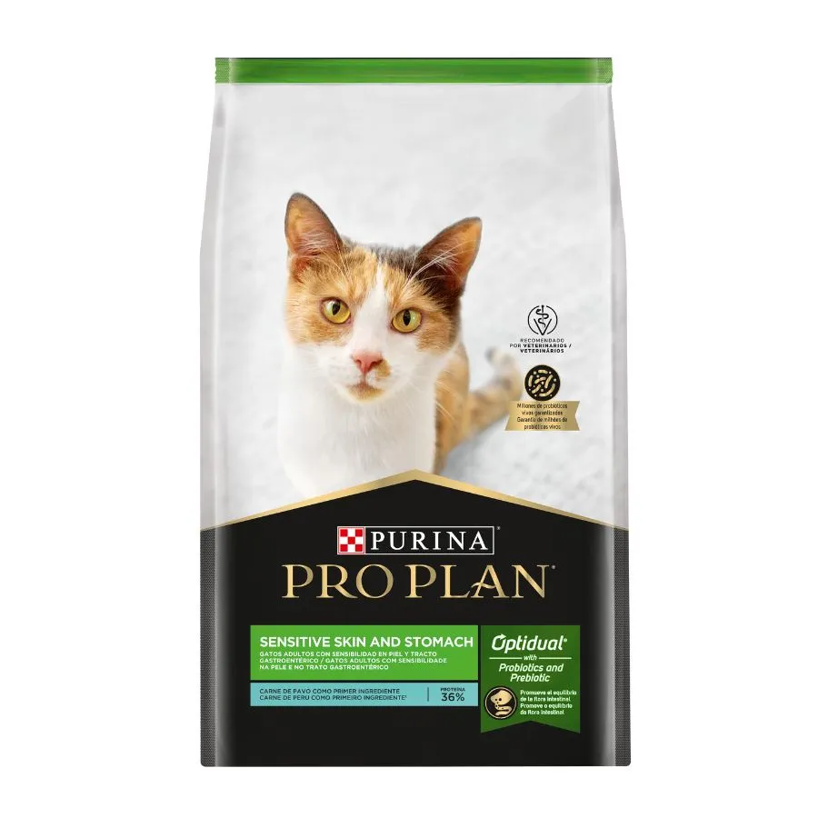 PROPLAN SENSITIVE SKIN AND STOMACH GATO 3KG