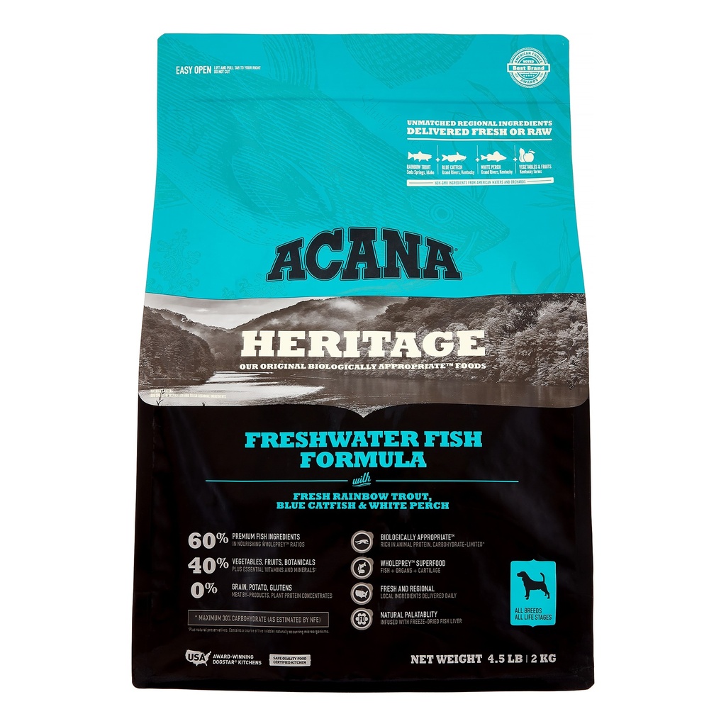 Acana Freshwater Fish alimento para perro 2kg