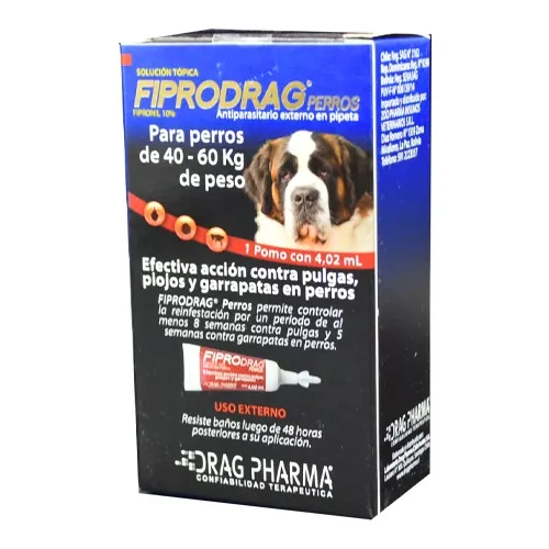 Fiprodrag Pipeta Perro 40-60 kilos