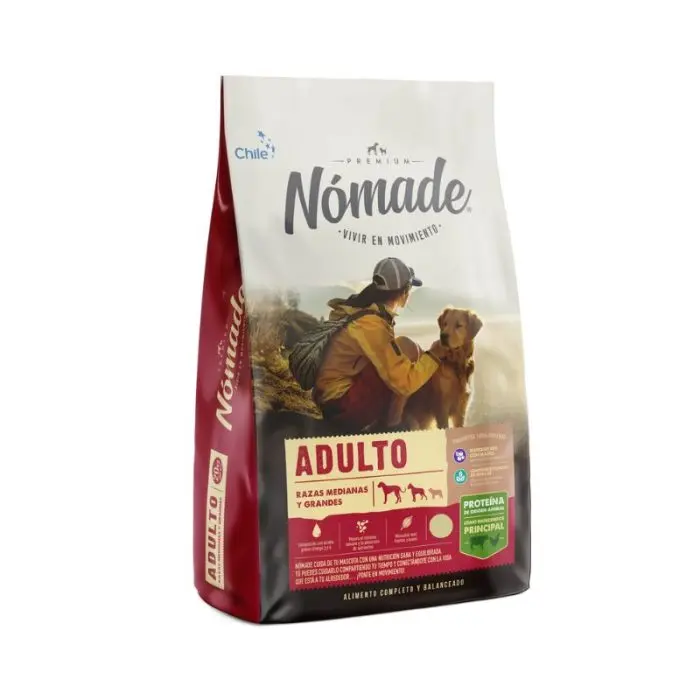 [7805644001092] Nomade Adulto Razas Medianas y Grandes 3 kg