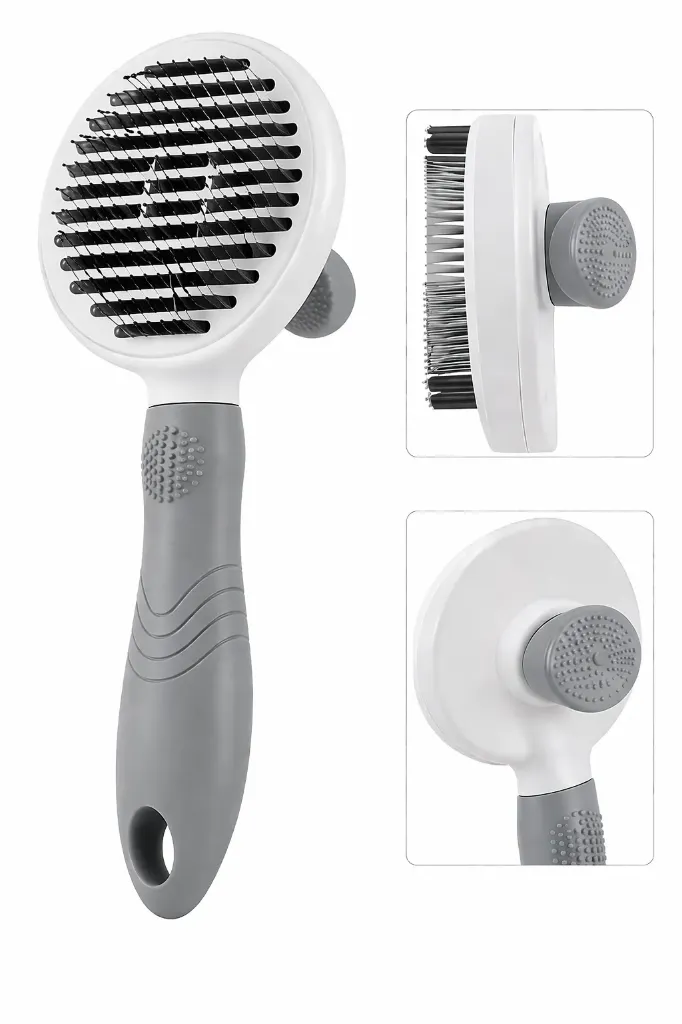 Cepillo removedor de pelo para mascota (cerdas gruesa)