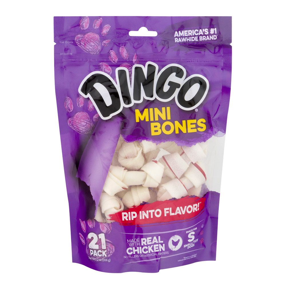 Dingo pequeño, Adulto Mini Bones Pollo 21 und.