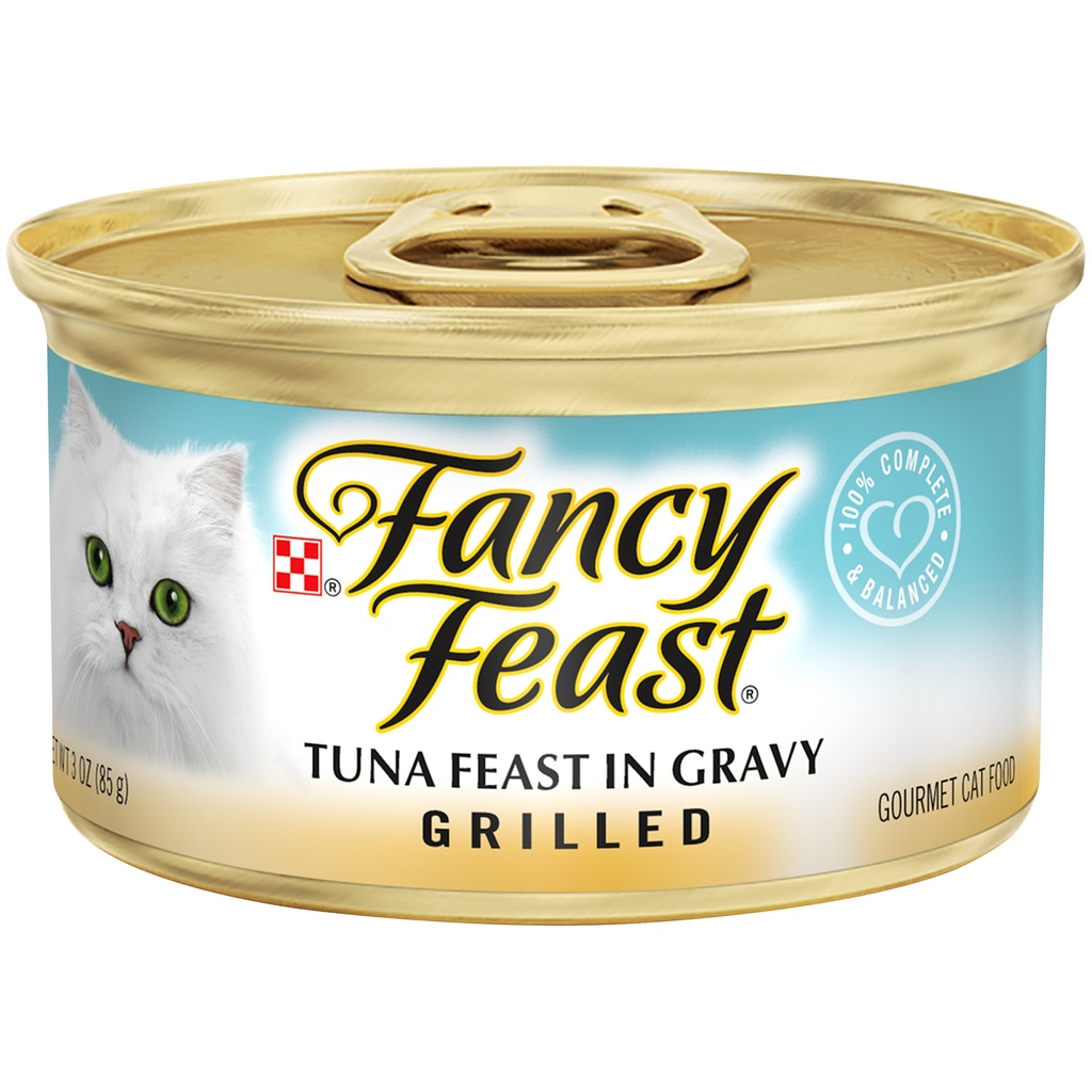 Fancy Feast Grilled, Tuna Feast in Gravy 85g